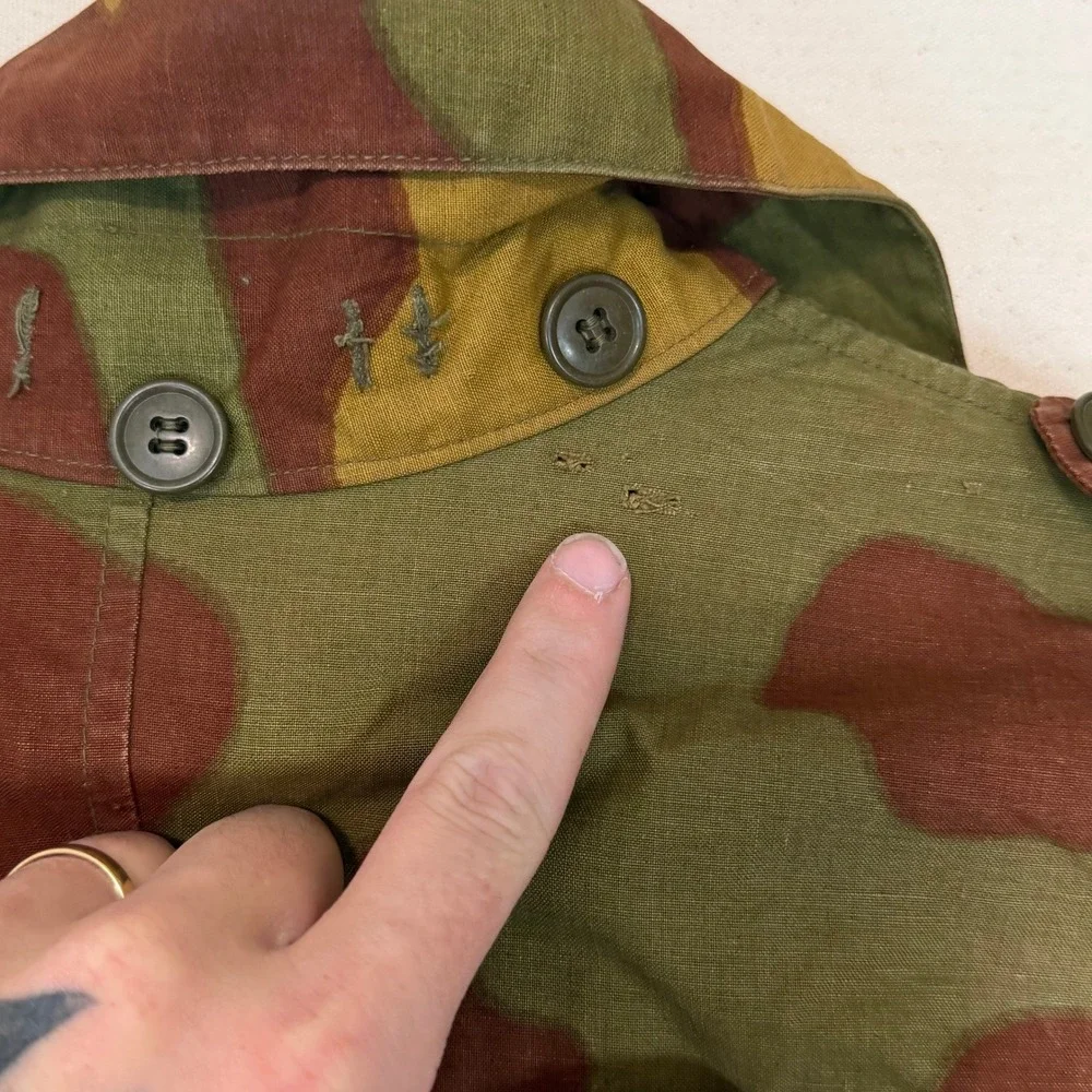 Vintage Italian Military M29 San Marco Camo Field Jacket XL Pattern 3 VR 60s